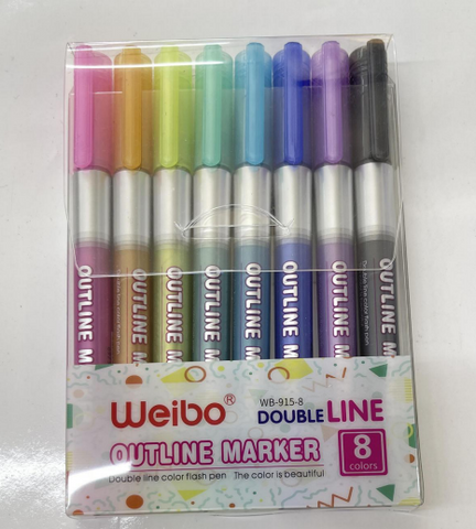 Double Line Marker Pen WB9158