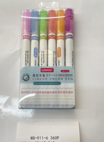 Linear Color Pen WB9116