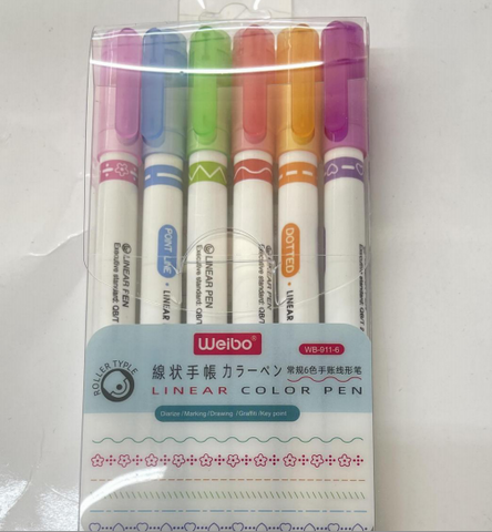 Linear Color Pen WB9116