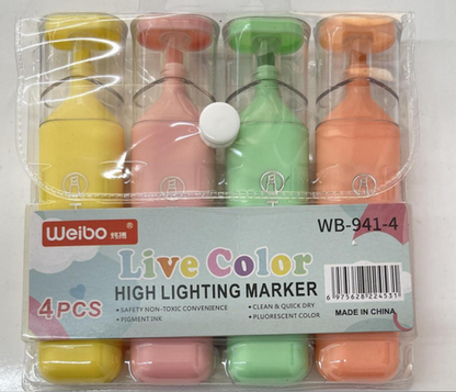 Highlighting Marker 4PCs WB9414