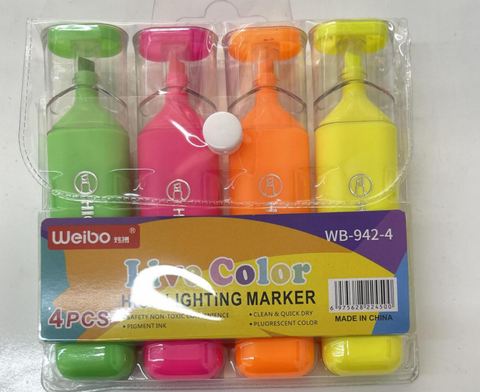 High Lighting Marker 4PCs WB9424