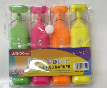 High Lighting Marker 4PCs WB9424