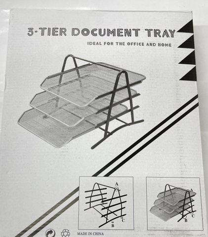 3-Tier document Tray WB02003B