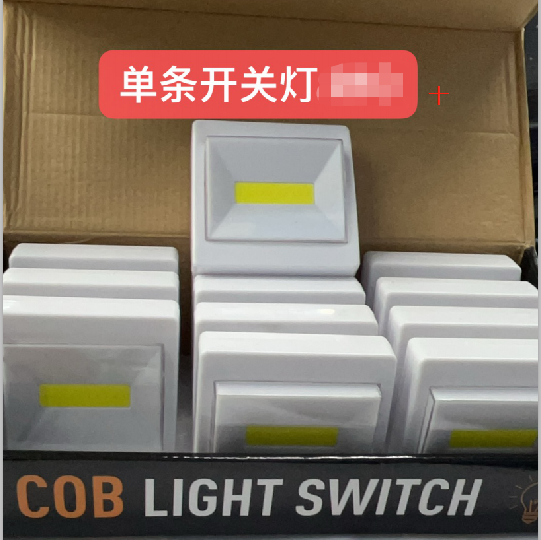 LED Switch Light for Wardrobe, Cabinets, Passage, Drawers, Cool White Light Night Lamp