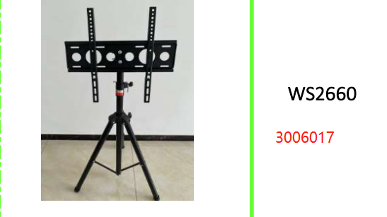 Adjustable 94cm - 158 Tripod  TV or Speaker Stand. Plate  45cm x 14cm