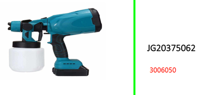 Portable Cordless Spray Gun 25V  15000mah Battery