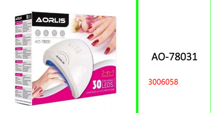 Aorlis 30LED 2 in 1 UV/LED Nail  Lamp