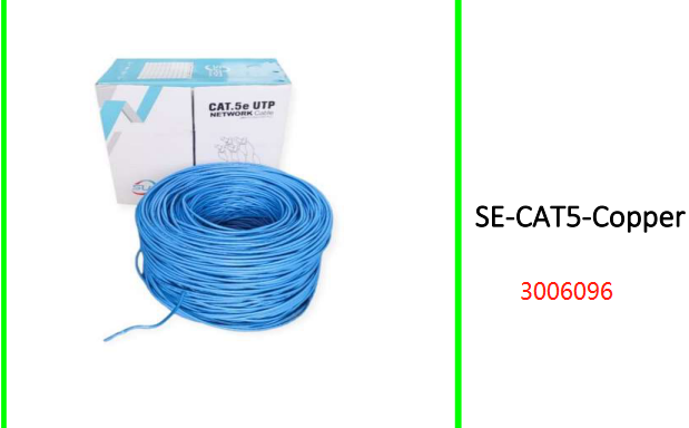 Cat 5 Oxygen Free Cable Copper 305M