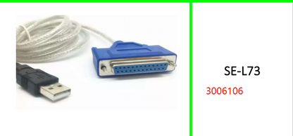 USB2.0 To DB25 Female Parallel Printer  LPT Cable