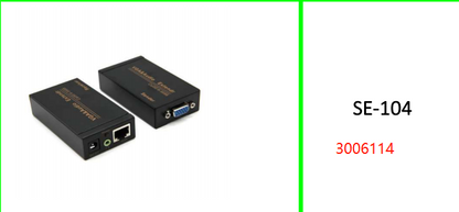 1080P VGA and Audio Extender  Cat5e/568B 100m