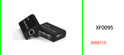 USB2.0 4 Port Super Network Extender  100M