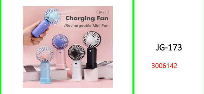 Rechargeable Mini fan With Base Phone  Holder