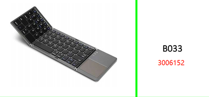 Foldable Bluetooth Keyboard with  Touch Pad Mouse