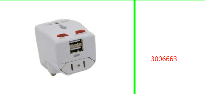 Converter Socket 2.1A EU Adapter  Charger With USB AC Power Plug