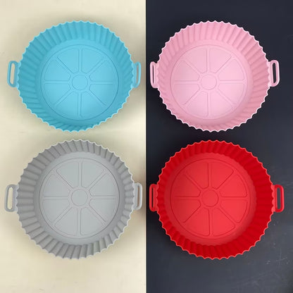 Silicone Air Fryer Mat Reusable Fryer Basket For Kitchen Oven Cooker