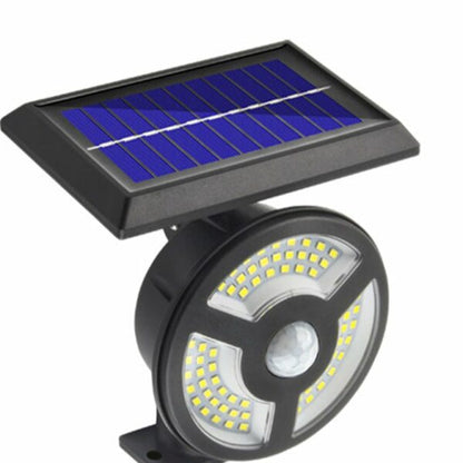 Solar Powered Sensor Motion LED Wall  & Ground Light (Ground Spike  Included)