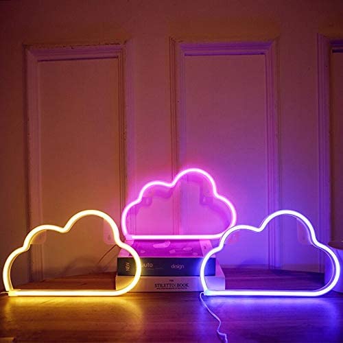 FA-A4 Floating Cloud Light Neon Sign USB And Battery Operated