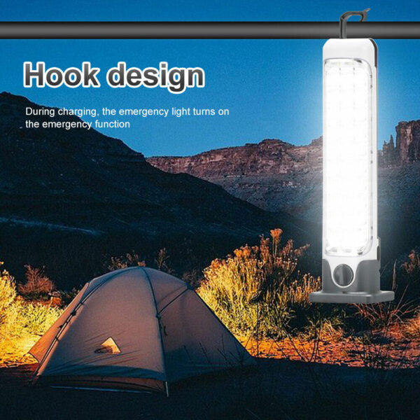 Double Tube Rechargeable LED  Emergency Light