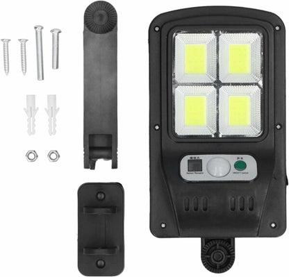 FA-818-4 Solar Sensor Human Induction Outdoor Light 4COB With Remote Control