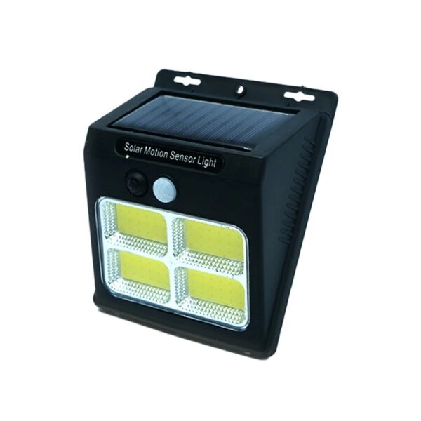 Solar Powered Motion Sensor Wall  Light 4COB