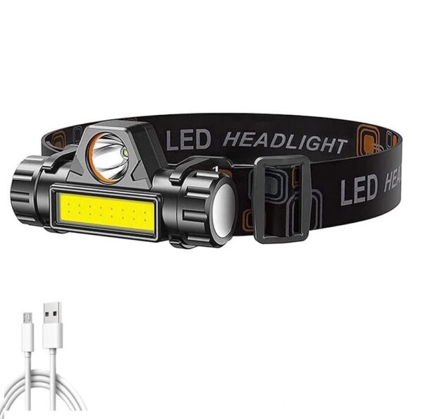 183756 USB Rechargeable Magnetic COB Headlight