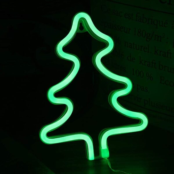 FA-A15 Christmas Tree Neon Sign Lamp USB And Battery Operated