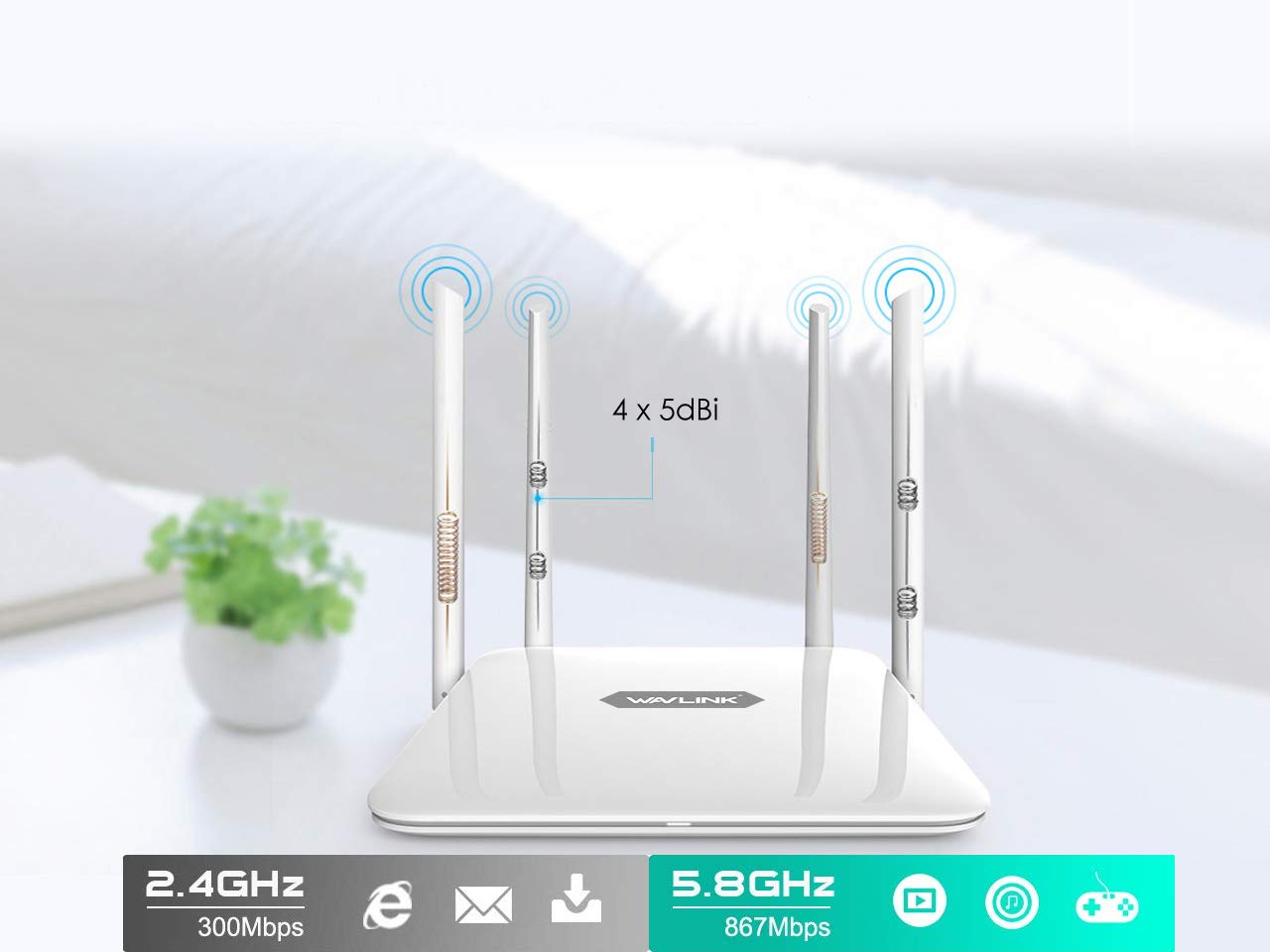 Tenda Wireless 300mbps Router