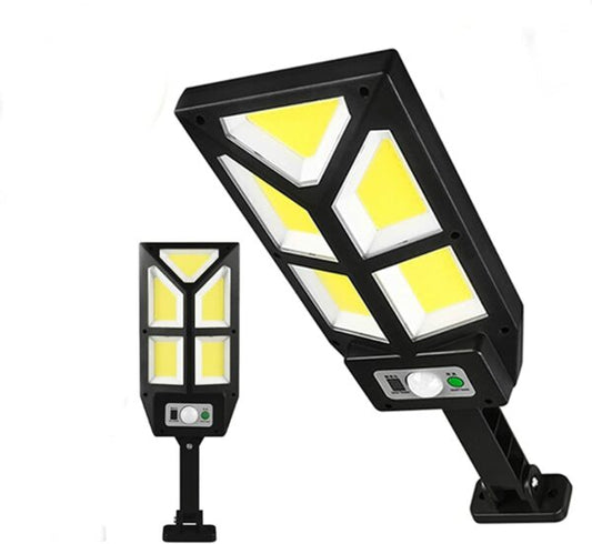 FA-1912B Solar Powered COB Street Lamp With Remote Control