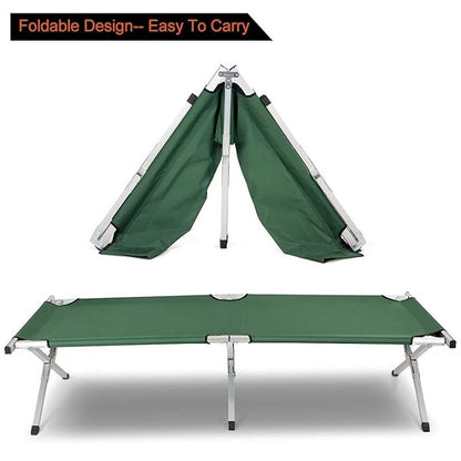 Jiageng JG20375230 Aluminum Camping Rollaway Bed