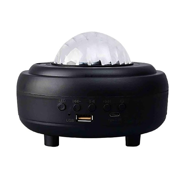 Wolulu AS-51523 Bluetooth Music Box With Northern Lights RGB 8 Light Modes