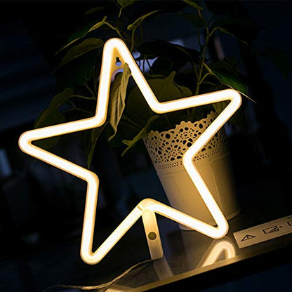 FA-A8 Star Neon Sign Lamp USB And Battery Operated