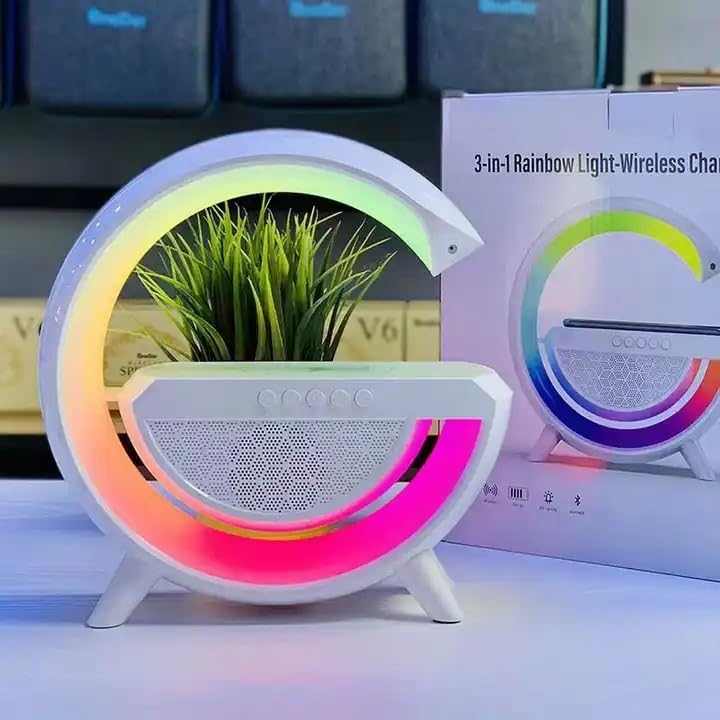 Wireless Charger with Bluetooth  Speaker FM Radio