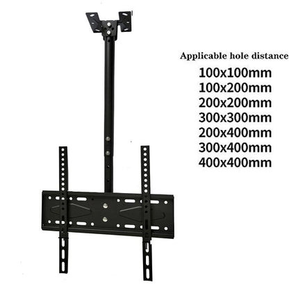 Height & Angle Adjustable Ceiling TV Mount Bracket for 26″ to 60″ TV Rack