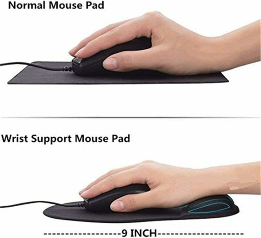 Mouse Pad With Silicone Gel Wrist  Support