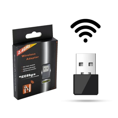 Wireless 2.4GHz 802.11b/g/n Wifi Adapter 950mbps