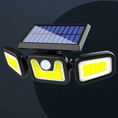 Split Solar Powered COB Wall Light  2400Mah Battery with Motion Sensor