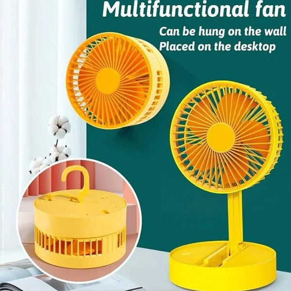 Adjustable Portable Rechargeable Mini  fan with 3 Wind Speed