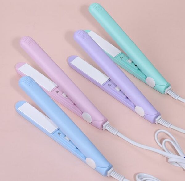 Aerbes Mini Cute Hair Curler And  Straightener