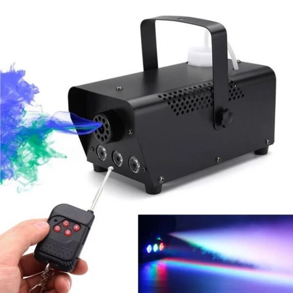 PM-012 Fog Machine Dual Control with LED Light + Remote Control 600W