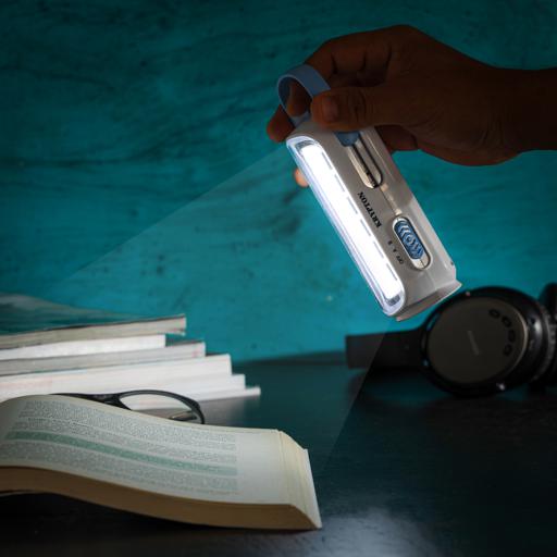 Solar Powered 3 Light Source  Emergency Light