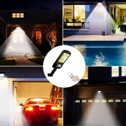 Solar Street Light Outdoor Remote Control Safety Solar Sensor Light