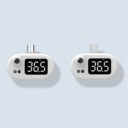 Micro USB Infrared LCD Display Mobile Phone Thermometer