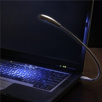 USB 3 LED Flexible Metal Material Lamp Light for Laptop