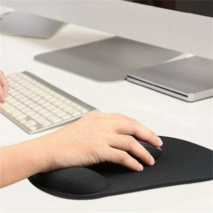 Mouse Pad With Silicone Gel Wrist  Support