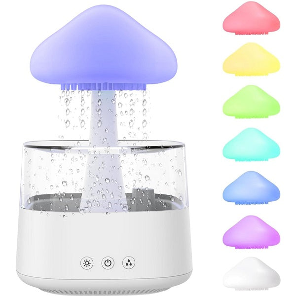 Aerbes AB-XX04 450ML Rain Cloud Humidifer With 7 Colour Night Light