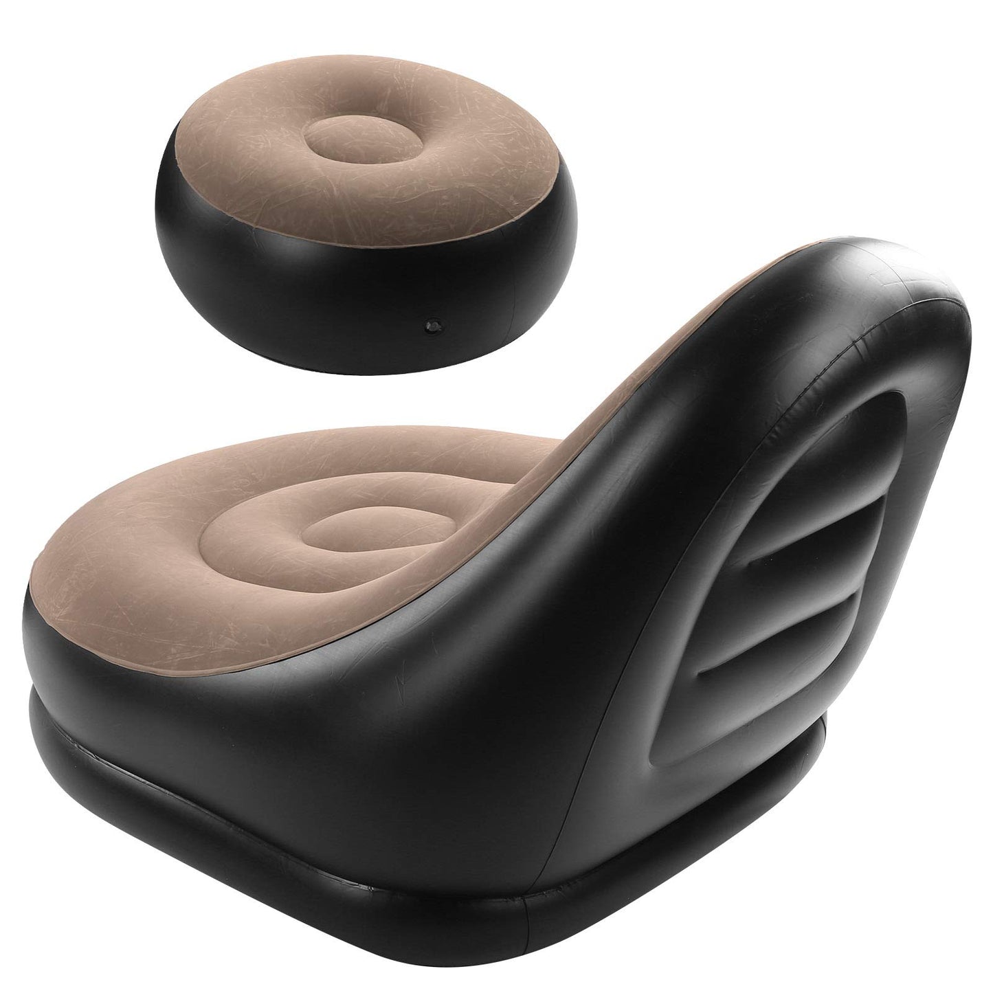 Inflatable Air Cushion Seat with  Leg Rest