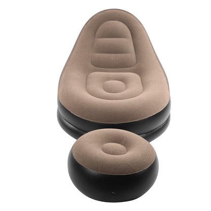 Inflatable Air Cushion Seat with  Leg Rest