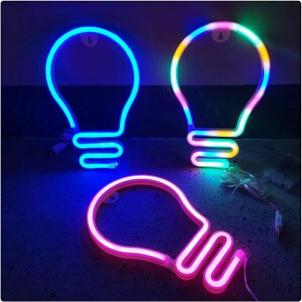 FA-A45 LED Light Bulb Neon Sign USB And Battery Operated