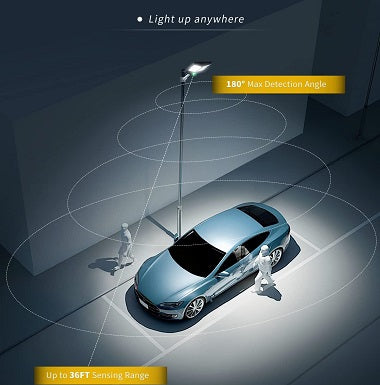 Aerbes AB-T15 Solar Powered Waterproof Street Light 200W