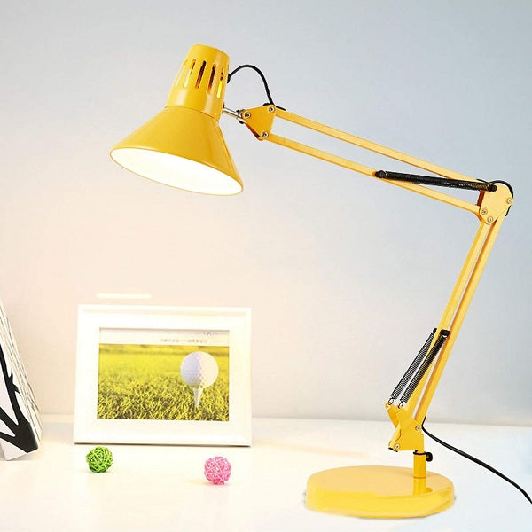 PM-078 Desk Lampshade With Extendable Arm And E27 Base Holder